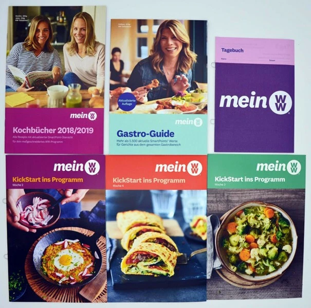 Weight Watchers 6teilig. StarterSet Mein WW Kickstart 2-4 Guide SmartPoints 2020 - Bild 1 von 1
