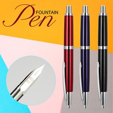 Jinhao A10 Retractable Fountain Pen E/EF Nib with Converter Writing Gift Pen