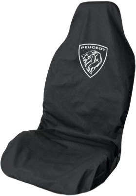 Peugeot Lion Logo Wasserdicht Premium Schwarz Vordersitzbezug Schoner