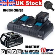 For Makita DC18RD 18V 18 Volt LXT Li-Ion Dual Port Rapid Optimum Battery Charger