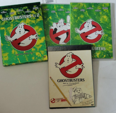 Ghostbusters / Ghostbusters 2 (DVD, 2005 2-Disc Set, with Collectible Scrapbook)