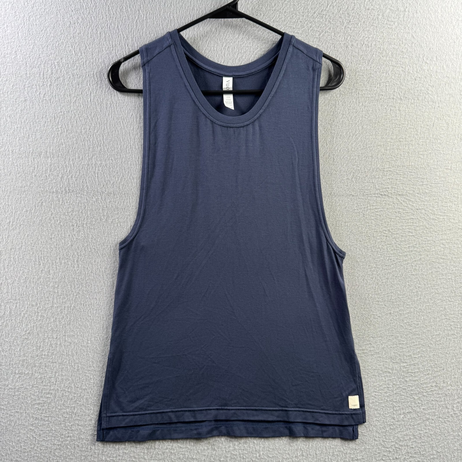 Vuori Womens XS Blue Soft Stretch Yoga Tank Top Athleisure Sleeveless-image