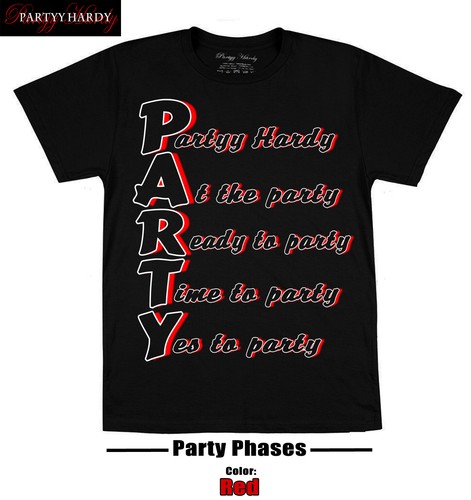 Partyy Hardy T Shirts Clothing Apparel Party Phases Graphic Party Shirt - Picture 11 of 19
