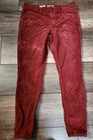 MOSSIMO SUPPLY CO. Mid Rise Skinny red pants- size 12 — photo 1