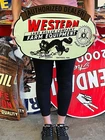 Vintage Style Metal Sign Western Farm Equipment NOT Porcelain 22x16 Made in USA