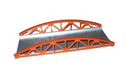 AMERICAN FLYER S GAUGE #571 ORANGE TRUSS BRIDGE — photo 1