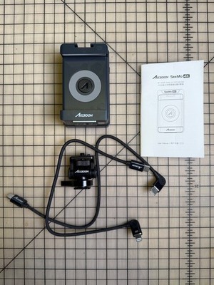 Accsoon SeeMo 4K iOS HDMI Video Capture Adapter Kit w/ Watson NP-F Batteries