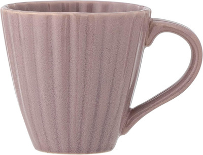 Bloomingville Latina Becher, Steingut, D8,5xH8,5 cm, 220 ml (Rose)