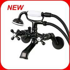 Kingston Brass KS266ORB Clawfoot Wall Mounted Tub Faucet   R16