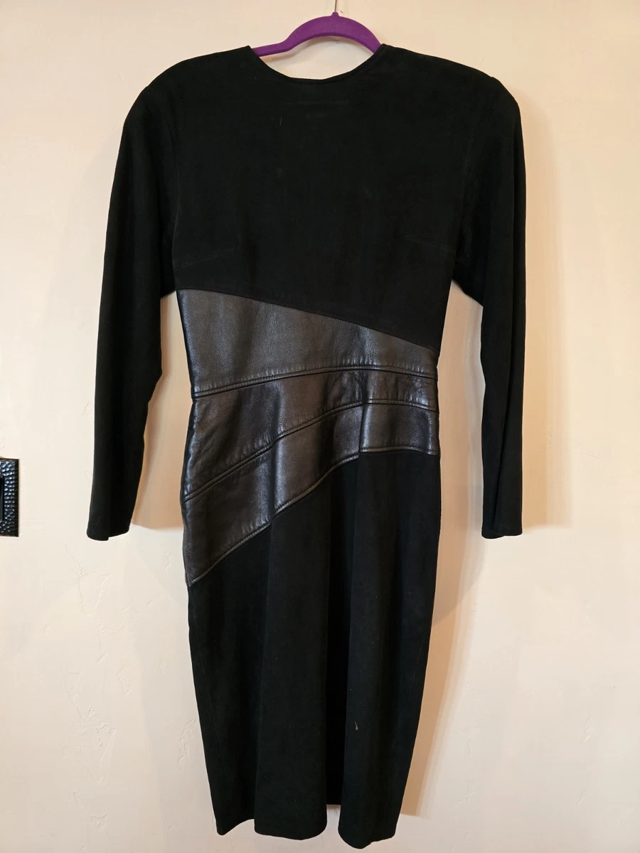 Suede Black Dresses for Women for sale | eBay