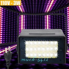 Disco Party Led Strobe Lights DJ 24LED Flash Stage Effect Lighting Speed Control