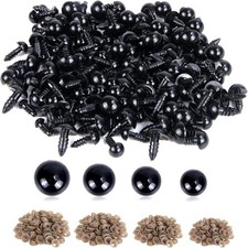Essential 500 Pcs Safety Eyes for Amigurumi Projects - Multiple Sizes Available