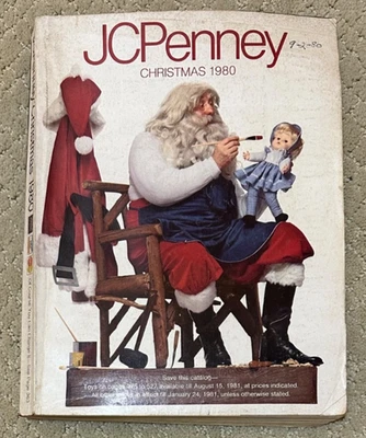 Vintage JC Penney 1980 Christmas Book Toy Wish Catalog - Image 1 of 4