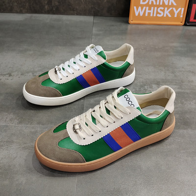 Men's Versatile Colorblock Sneakers for Youthful Style