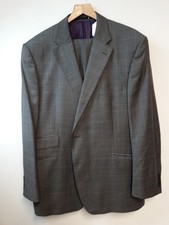 M&S Sartorial Grey Wool 2 Piece Suit J46" T40"