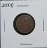 2000 D Lincoln Memorial Small Cent BN Circulated US One Cent Coin Uncertified
