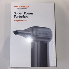 Wolfbox MF100 Electric Air Duster 150000RPM Super Power Cordless Silver/Gray