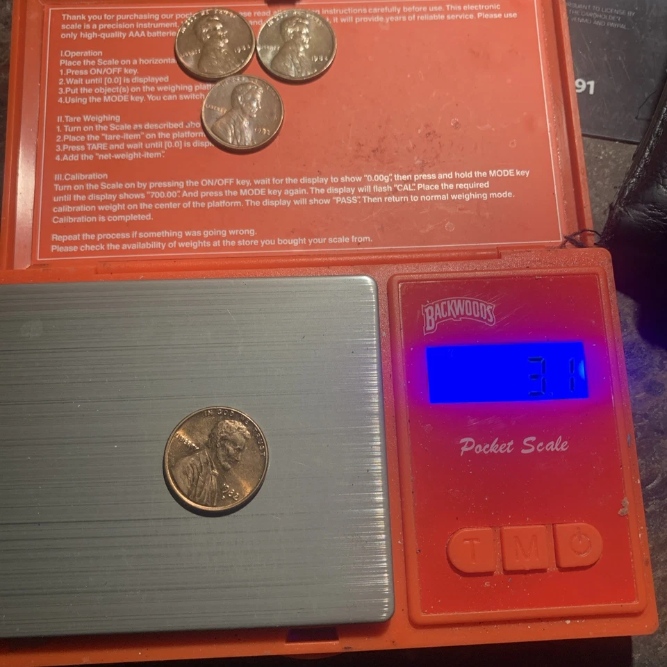 Penny Lincoln Memorial 1982 D 3,1 gramos rojo DDO DDR ¡¡También tengo video!! Mensaje Foto 4 de 4