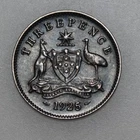 1925 George V Threepence — photo from another recent sale