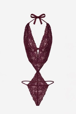 VENUS Damen Stringbody Dameneinteiler Dessousbody Damenbody rot NEU Größe S