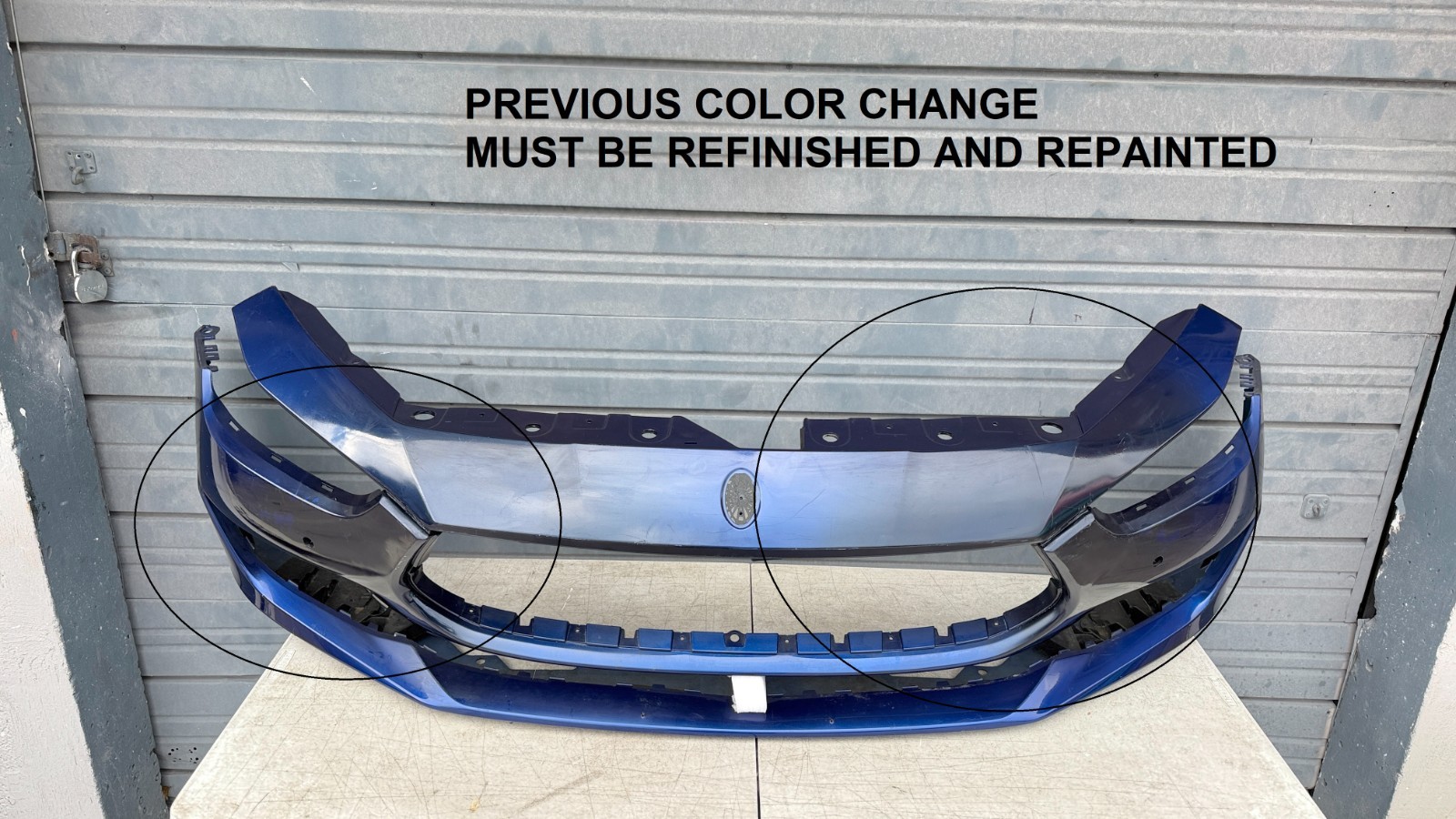✅ 2018 2019 2020 2021 MASERATI GHIBLI Front Bumper Cover OEM ORIGINAL 673008185
