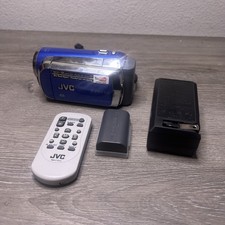 JVC Everio GZ-MS130AU Digital Camcorder Video Camera w/2 Battery Remote & Charge