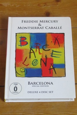 Freddie MERCURY/M Caballe - Barcelona 4 disc (3 CD & DVD) deluxe edition box set