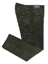 $145 Men Polo Ralph Lauren Slim Fit Classic Dress Corduroy Work Golf Pants 38 34