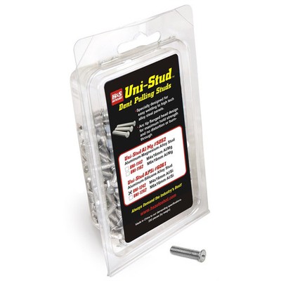 H&S AutoShot UNI-1242 Aluminum Stud Dent Pull M4 x 16mm Al/Si #6061 Alloy (250-P