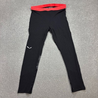 Salewa Hose Damen Medium schwarz Wandern Berg Outdoor Leggings Hose Lady