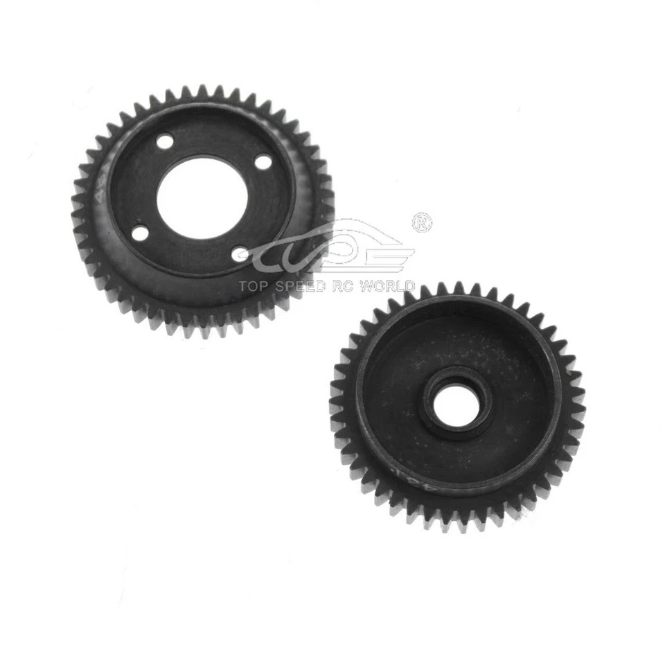 Hardened Steel Gear 2-Speed 46T 43T Shoe Type GP for Rc Car Kyosho Inferno GT2 - image 3 of 4