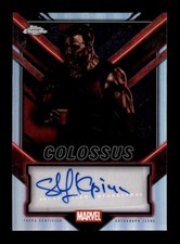STEFAN KAPICIC AS COLOSSUS 2025 TOPPS CHROME DEADPOOL AUTOGRAPH AUTO BG1362