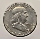 1963-D 50C 90% SILVER Franklin Half Dollar