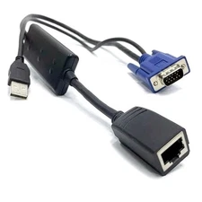 Dell KVM Switch Server System Interface Pod Cable | 520-294-504 | OUF366