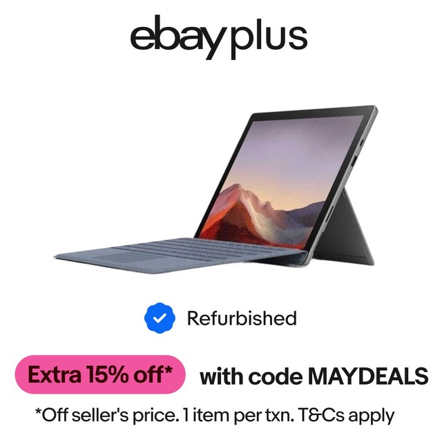 Microsoft Surface Pro 7 12. 3" i7-1065G7 256GB/16GB Ram | Very Good Refurbished