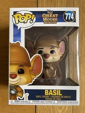 Funko Pop! Figura de acción de vinilo Disney el Gran Ratón Detective Basil #774
