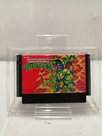 KONAMI Turtles Famicom Game with Manual, Teenage Mutant Ninja Turtles