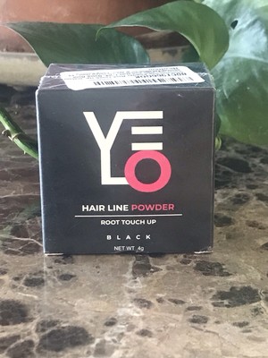 VELO Hairline Powder: Conceals Hair Loss and Grays, Root Touch Up Black