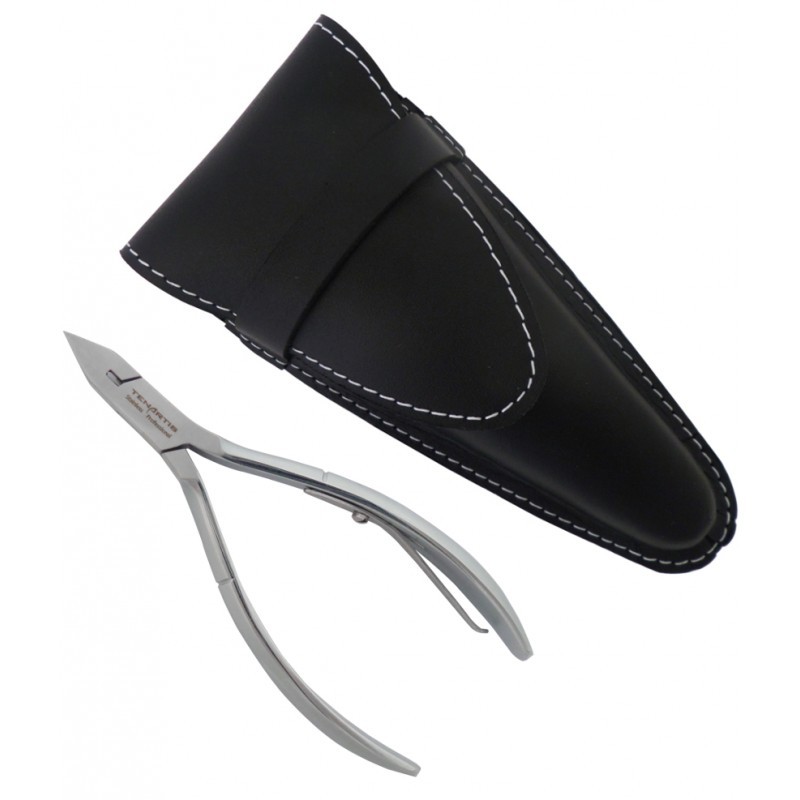 Pinza Unghie Incarnite Professionale Tenartis Acciaio Inox + Custodia