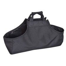 Borsa porta legna da ardere in tessuto Oxford progettata per trasportare tronchi
