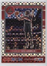 2024-25 Panini NBA Hoops Premium Checkerboard Prizm Robert Williams III #78 0rd2