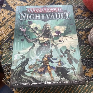 Warhammer Underworlds Nightvault Core Set Board Game. Semi Painted Figures