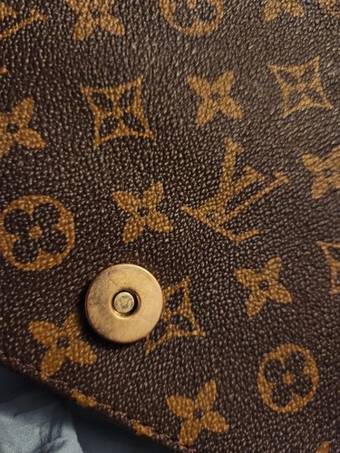 Vintage Excellent Cond Louis Vuitton Clutch Purse Made In Paris France 9 1/2×6 - Picture 9 of 14