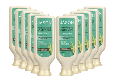 JASON NATURAL Jason Moisturizing 84% Aloe Vera Conditioner 16 Oz Pack of 6