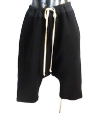 RICK OWENS, As New, GB 38, A Fabulous Low Crotch Design In 80% Wool.