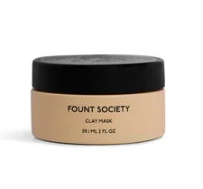 Fount Society Clay Mask Kaolin + Bentonite Clays + Superfood Mix 2oz New in Box
