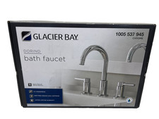 Glacier Bay Dorind 8in. Widespread Double-Handle High-Arc Bathroom Faucet Chrome