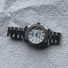 Rolex Datejust 179174 Ladies 26mm White Dial Auto Silver Bracelet Fluted