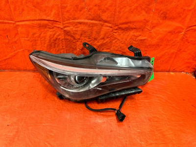 #ad 14 17 INFINITI Q50 PASSENGER RIGHT HEAD LIGHT HEAD LAMP HEADLIGHT NON AFS $149.95