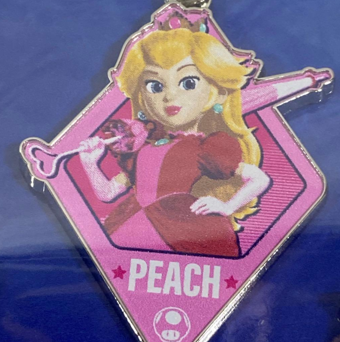 mario様 リクエスト 5点 まとめ商品 New Super Mario Galaxy Movie Metal Charm Set Peach Toad Rosalina